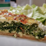 Quiche aux épinards & feta avec Monsieur Cuisine